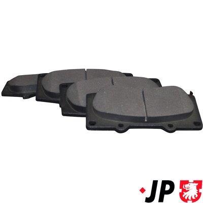 Jeu de 4 plaquettes de frein JP GROUP a/s ref. 4863600710