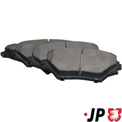 Jeu de 4 plaquettes de frein JP GROUP a/s ref. 4863602310
