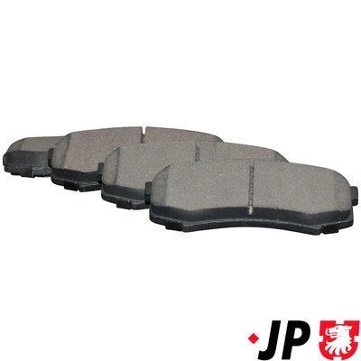 Jeu de 4 plaquettes de frein JP GROUP a/s ref. 4863701710