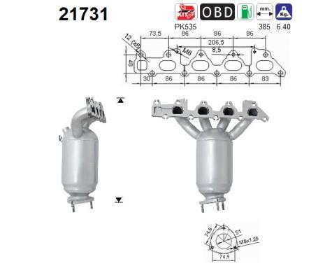 Catalisador AS ref. 21731