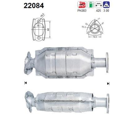 Catalisador AS 22084