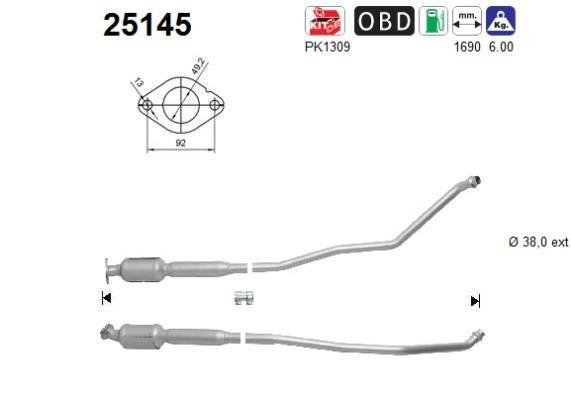 Catalisador AS ref. 25145
