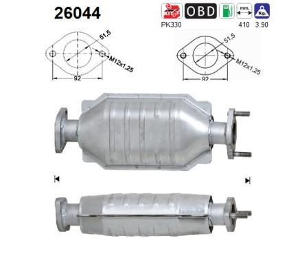 Catalisador AS ref. 26044