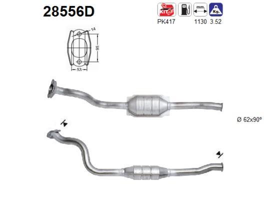 Catalyseur (Pot catalytique) AS 28556D