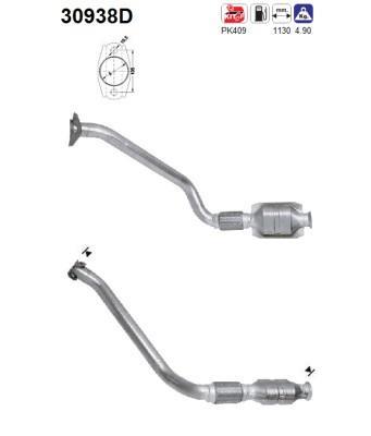 Catalyseur (Pot catalytique) AS 30938D