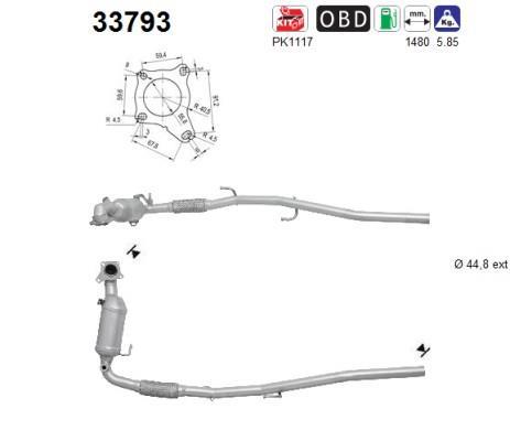 Catalisador AS ref. 33793