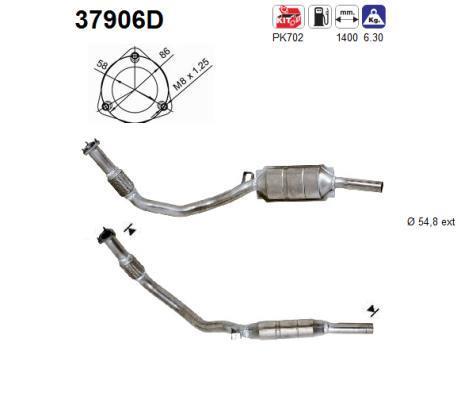 Catalyseur (Pot catalytique) AS ref. 37906D