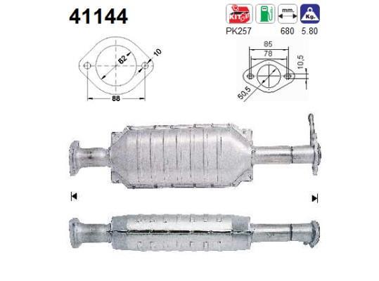Catalyseur (Pot catalytique) AS 41144