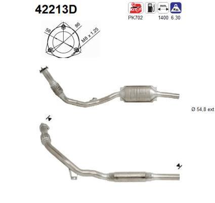 Catalyseur (Pot catalytique) AS ref. 42213D