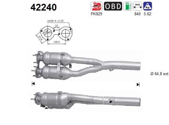 Catalisador AS ref. 42240