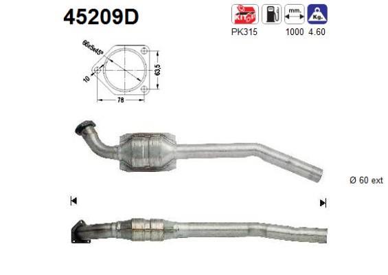 Catalizador AS 45209D