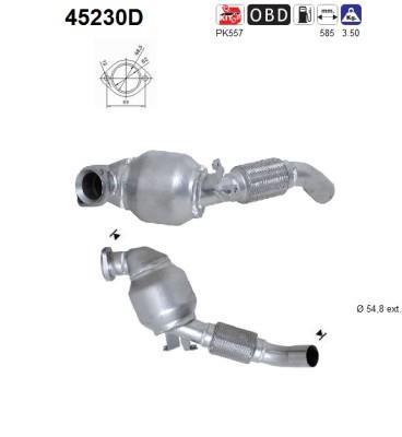Catalyseur (Pot catalytique) AS 45230D