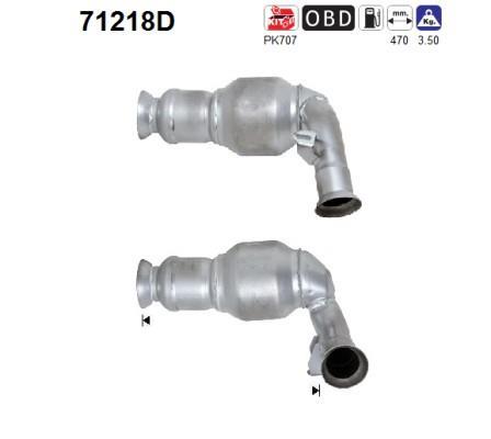 Catalyseur (Pot catalytique) AS 71218D
