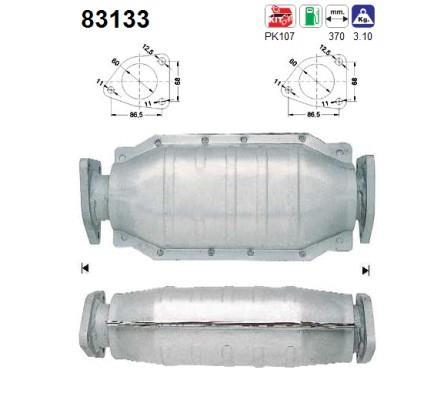 Catalyseur (Pot catalytique) AS 83133