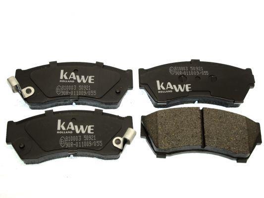 Jeu de 4 plaquettes de frein KAWE ref. 810003