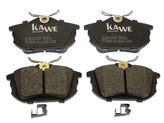 Jeu de 4 plaquettes de frein KAWE ref. 810028