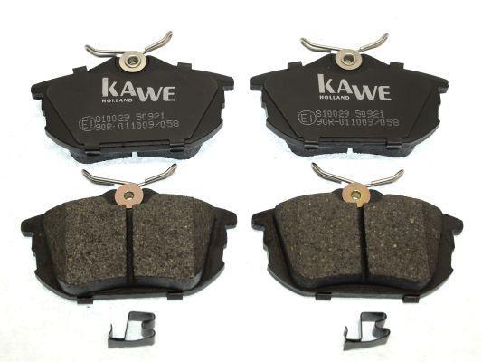 Jeu de 4 plaquettes de frein KAWE ref. 810029