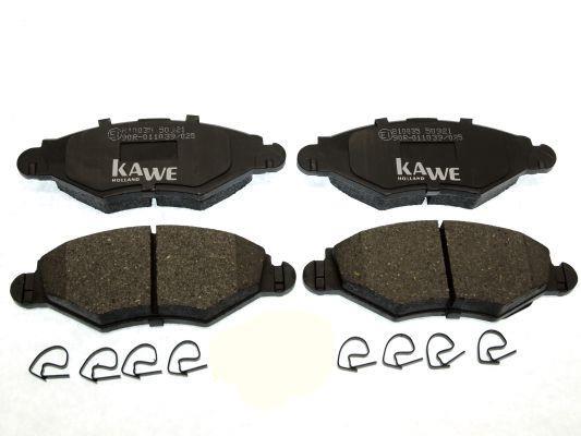 Jeu de 4 plaquettes de frein KAWE ref. 810035