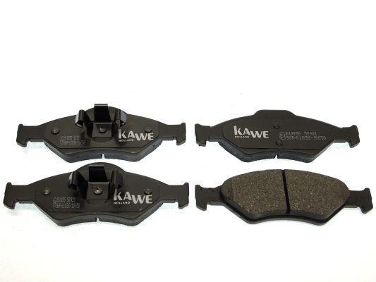 Jeu de 4 plaquettes de frein KAWE ref. 810050