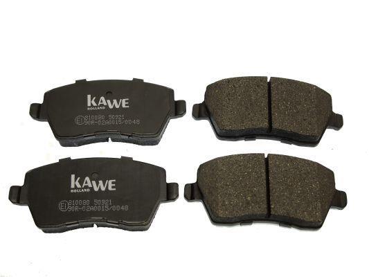 Jogo de 4 pastilhas de travão KAWE ref. 810080