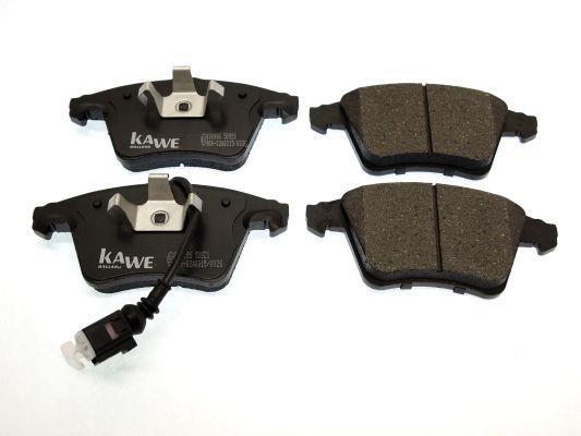 Jeu de 4 plaquettes de frein KAWE ref. 810086