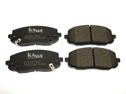 Jeu de 4 plaquettes de frein KAWE ref. 810090