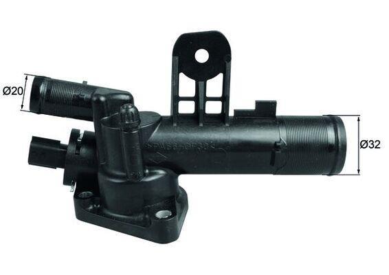 Thermostat d'eau (Calorstat) MAHLE Aftermarket ref. TI 247 89