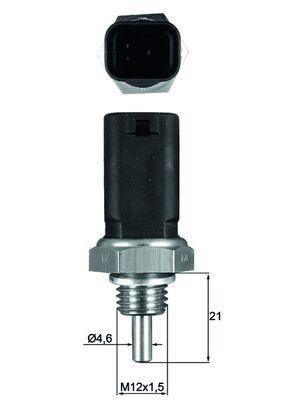 Sensor de temperatura motor MAHLE Aftermarket ref. TSE 11