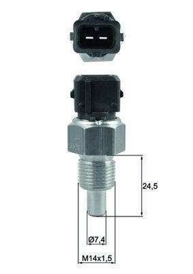 Sensor de temperatura motor MAHLE Aftermarket ref. TSE 16
