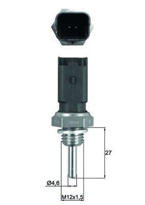 Sensor de temperatura motor MAHLE Aftermarket ref. TSE 25