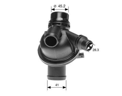 Thermostat d'eau (Calorstat) MAHLE Aftermarket ref. TM 42 103