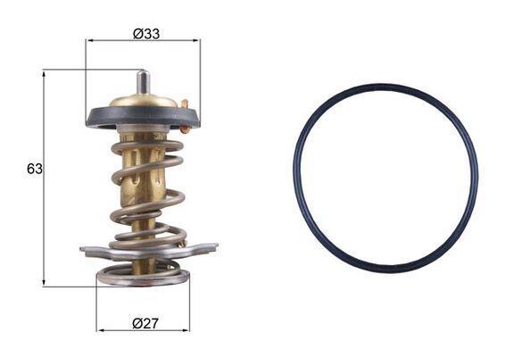 Thermostat d'eau (Calorstat) MAHLE Aftermarket ref. TX 264 82D