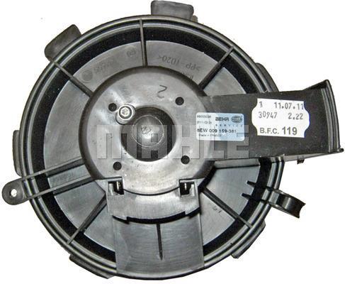 Pulseur d'air habitacle (Ventilateur habitacle) MAHLE Aftermarket ref. AB 45 000P