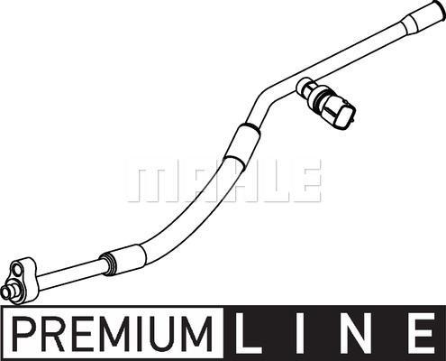 Conduite à haute pression, climatisation MAHLE Aftermarket AP 72 000P