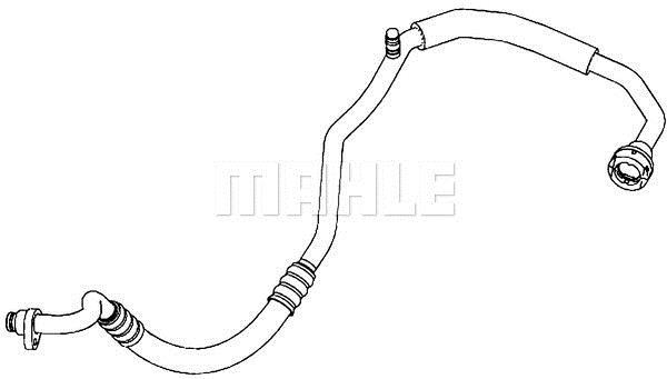 Conduite à basse pression, climatisation MAHLE Aftermarket ref. AP 106 000P