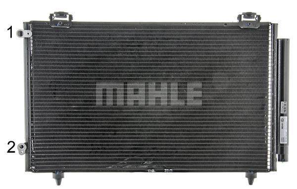 Condenseur, climatisation (Radiateur de climatisation) MAHLE Aftermarket ref. AC 789 000P