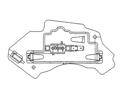 Régulateur, pulseur d'air habitacle (Élément de commande, chauffage/ventilation) MAHLE Aftermarket ref. ABR 28 000P