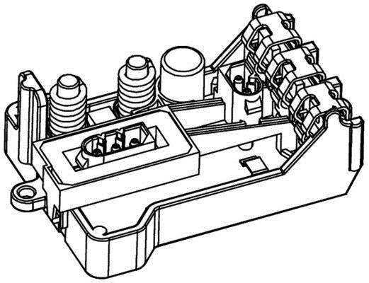 Régulateur, pulseur d'air habitacle (Élément de commande, chauffage/ventilation) MAHLE Aftermarket ref. ABR 30 000P