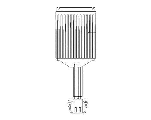 Régulateur, pulseur d'air habitacle MAHLE Aftermarket ref. ABR 37 000P