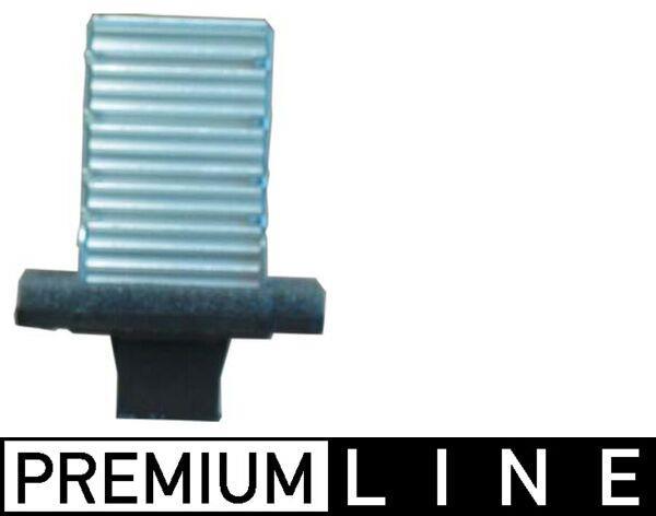 Résistance, pulseur d'air habitacle (Élément de commande, chauffage/ventilation) MAHLE Aftermarket ABR 49 000P