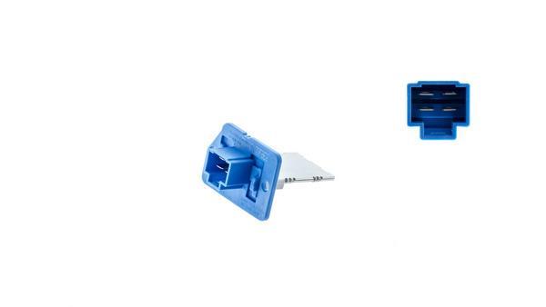 Résistance, pulseur d'air habitacle (Élément de commande, chauffage/ventilation) MAHLE Aftermarket ABR 50 000P