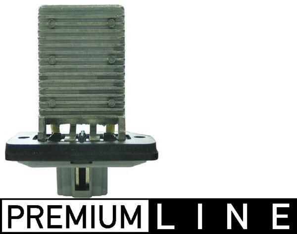 Résistance, pulseur d'air habitacle (Élément de commande, chauffage/ventilation) MAHLE Aftermarket ABR 51 000P