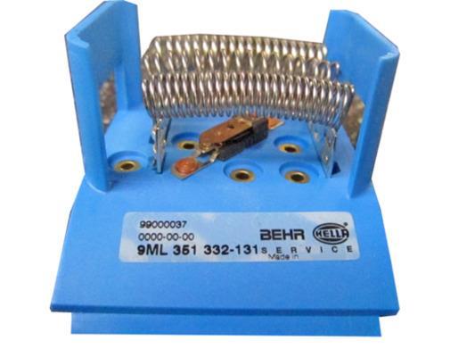 Résistance, pulseur d'air habitacle (Élément de commande, chauffage/ventilation) MAHLE Aftermarket ABR 82 000P