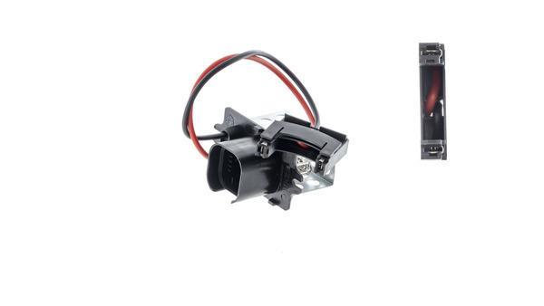 Résistance, pulseur d'air habitacle (Élément de commande, chauffage/ventilation) MAHLE Aftermarket ABR 85 000P