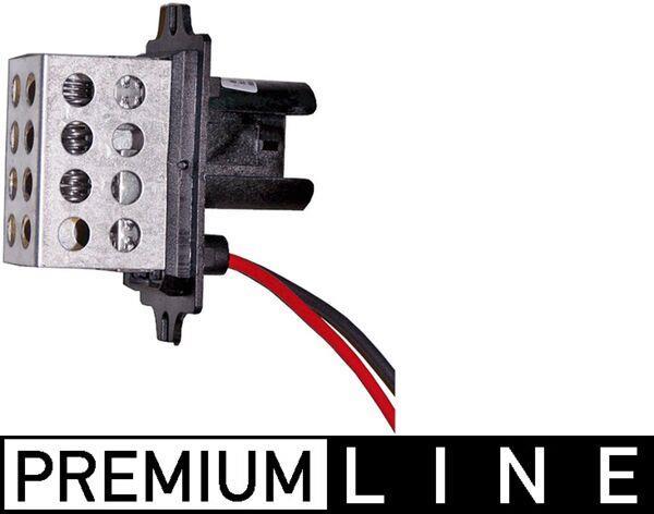 Résistance, pulseur d'air habitacle (Élément de commande, chauffage/ventilation) MAHLE Aftermarket ABR 85 000P