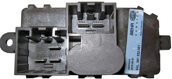 Régulateur, pulseur d'air habitacle (Élément de commande, chauffage/ventilation) MAHLE Aftermarket ref. ABR 96 000P