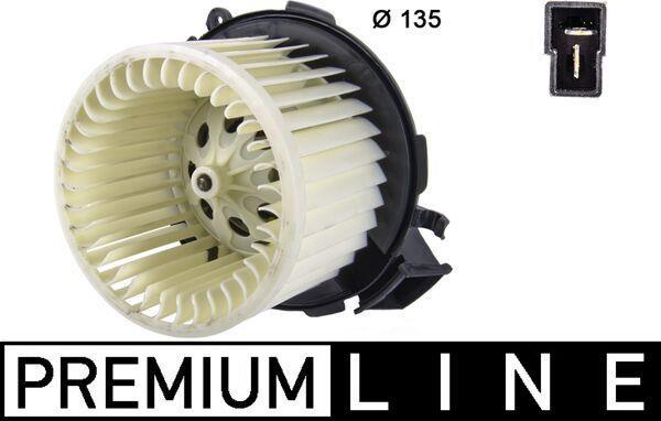 Pulseur d'air habitacle (Ventilateur habitacle) MAHLE Aftermarket ref. AB 100 000P