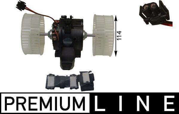 Pulseur d'air habitacle (Ventilateur habitacle) MAHLE Aftermarket ref. AB 133 000P