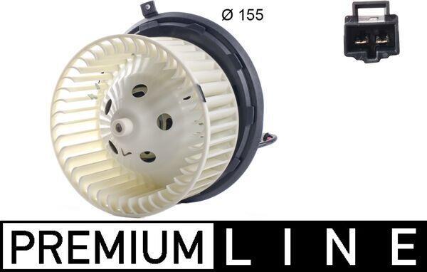 Pulseur d'air habitacle (Ventilateur habitacle) MAHLE Aftermarket ref. AB 157 000P