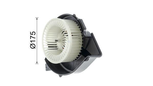 Pulseur d'air habitacle (Ventilateur habitacle) MAHLE Aftermarket ref. AB 18 000P
